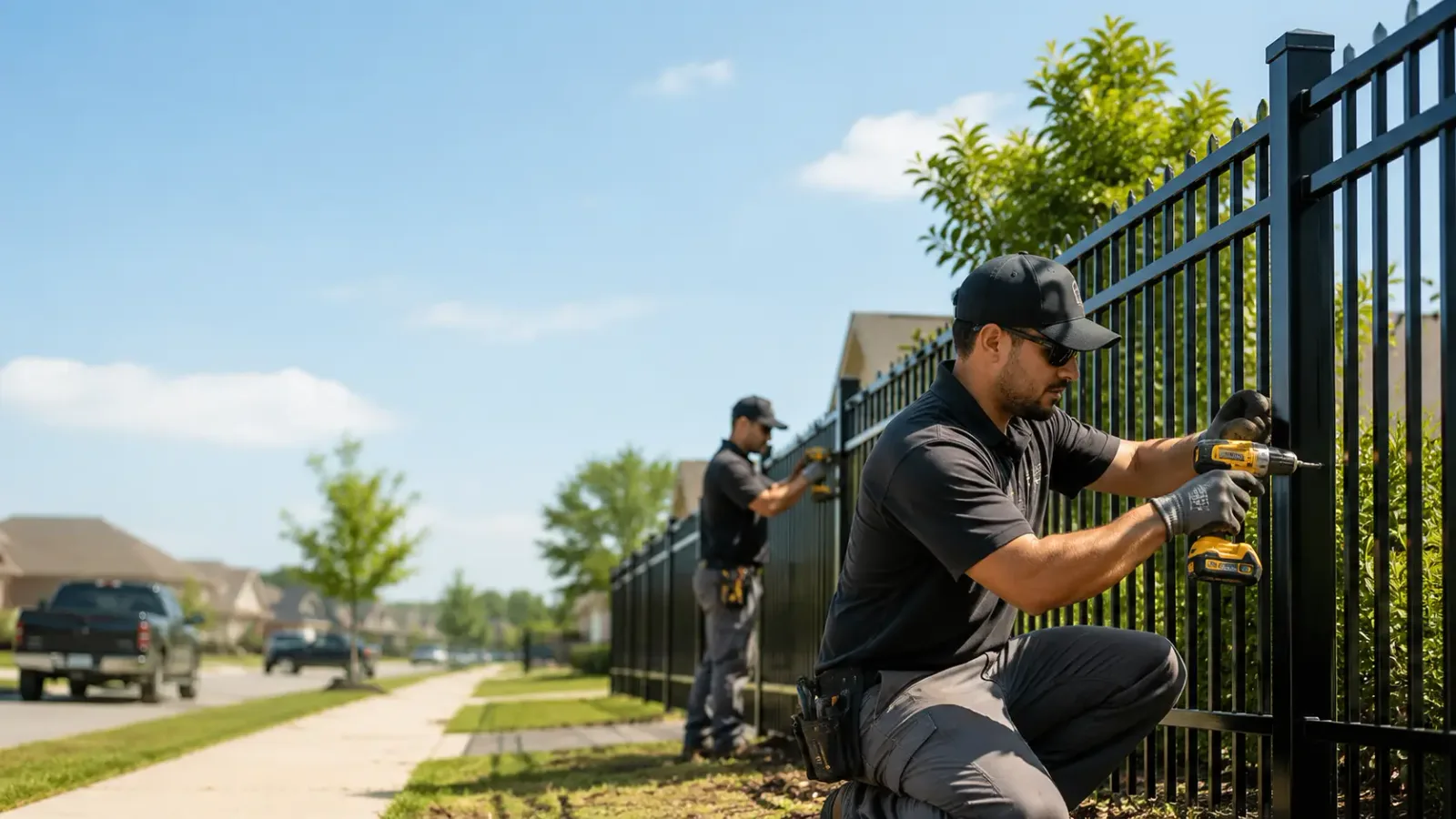 Metal Fence Installation in Mount Ayr, IA